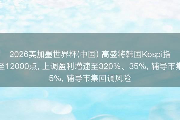 2026美加墨世界杯(中国) 高盛将韩国Kospi指数筹画提至12000点, 上调盈利增速至320%、35%, 辅导市集回调风险